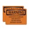 Signmission Livestock Guardian Dog On Duty Do Not Enter OSHA Warning Sign, Plastic, 10in W x 7in L, 2PK OS-2PACK-WS-P-710-L-12233 - alternate 1